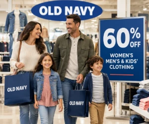 60% Off Women's, Men's & Kids' Clothing at Old Navy