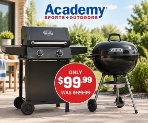 Academy Hot Deal: Outdoor Gourmet Grills Just $99.99 (Was $129.99)