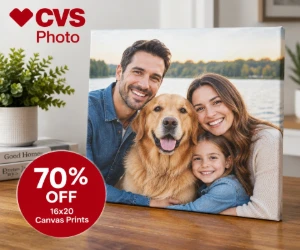 CVS Photo: Huge 70% Off 16x20 Canvas Prints