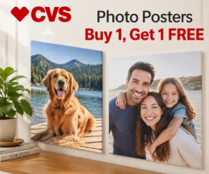 CVS Photo Posters: Buy 1, Get 1 FREE