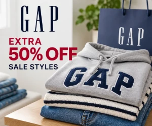 Gap Extra 50% Off Sale Styles: Online-Only Savings