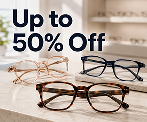 Save Up to 50% on Glasses at EyeBuyDirect - Big Frame Markdowns